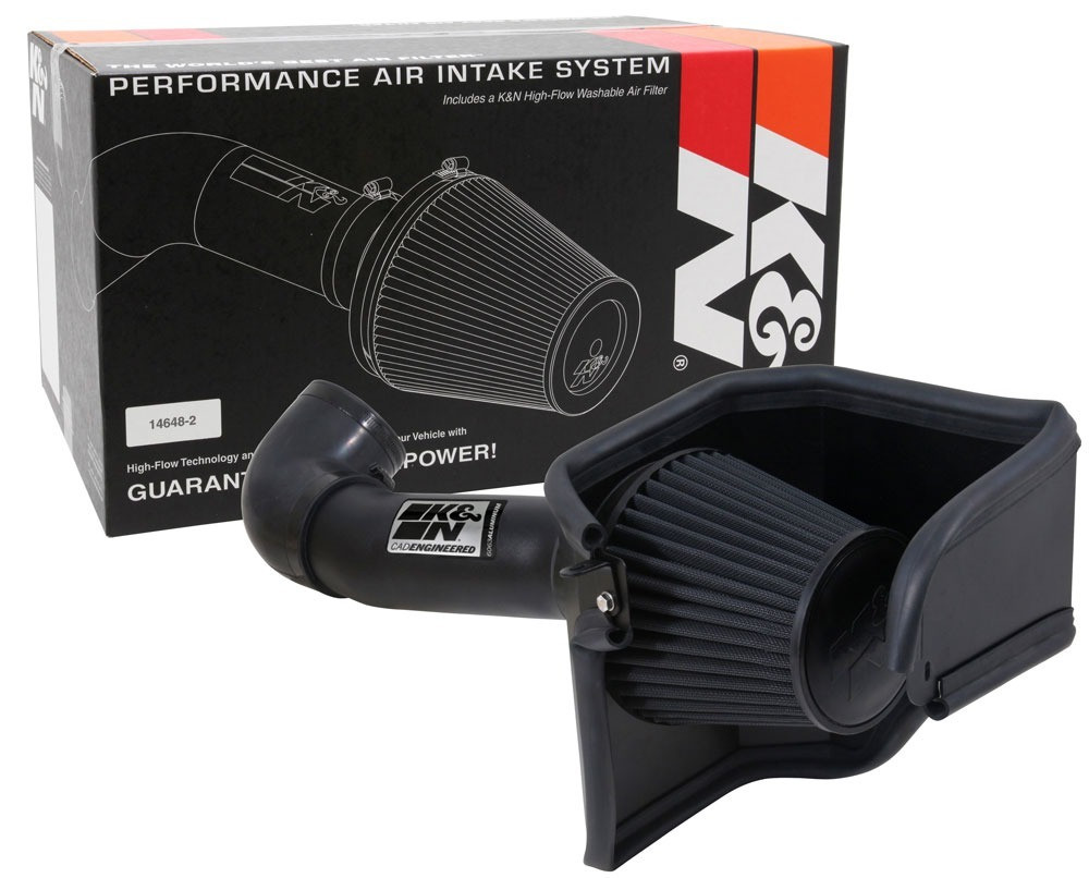 71-1542 - K&N AIR INTAKE BLACKHAWK 05-17 DODGE CHARGER CHALLENGER MAGNUM 5.7L 6.1L