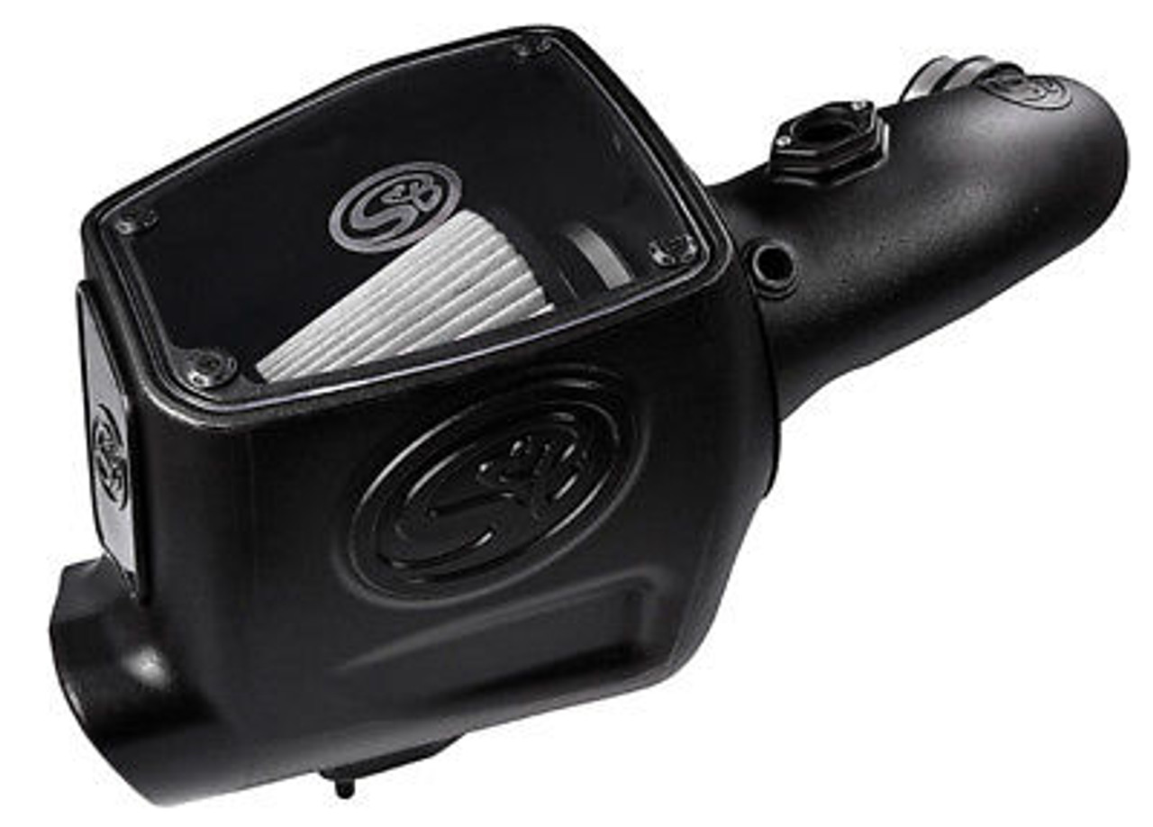 S&B COLD AIR INTAKE 08-10 FORD POWERSTROKE DIESEL 6.4L F250 F350 F450 DRY FILTER - 75-5105D