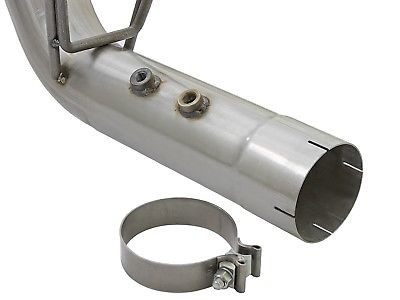 AFE POWER ATLAS DUAL 4" FILTER BACK EXHAUST 17 CHEVY GMC DURAMAX DIESEL TIP