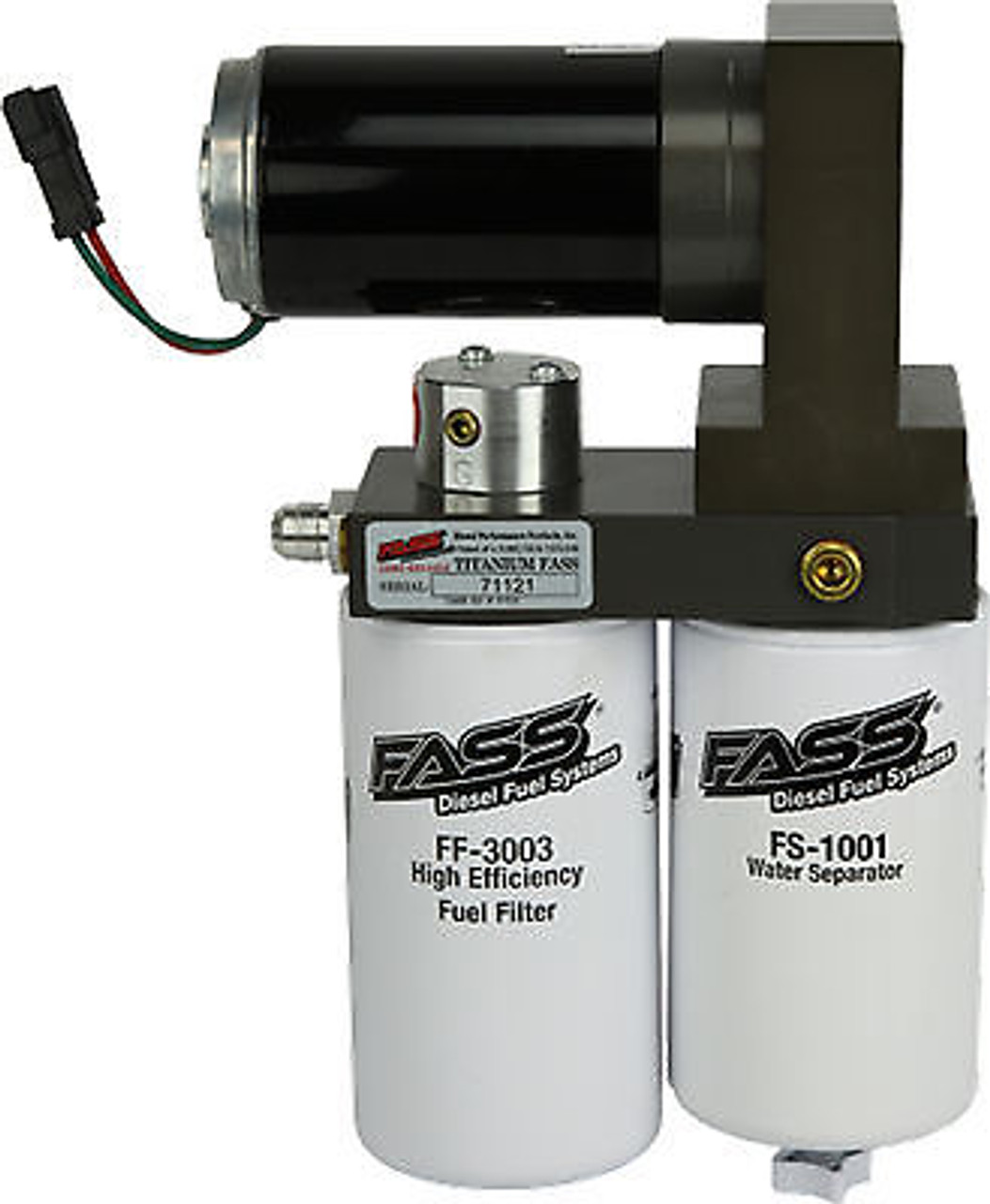 FASS FUEL PUMP TITANIUM SIGNATURE SERIES 98.5-04 DODGE CUMMINS DIESEL 165 GPH - TSD08165G