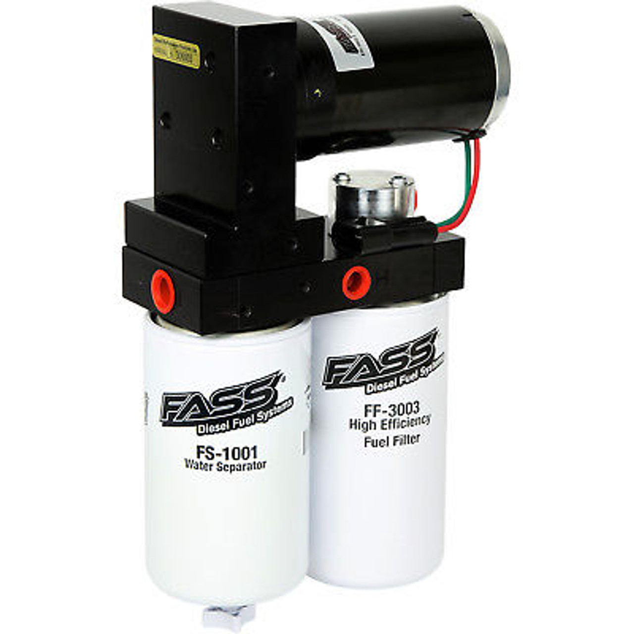 FASS FUEL PUMP TITANIUM SIGNATURE SERIES FOR 89-93 DODGE CUMMINS DIESEL 100GPH - TS D02 100G