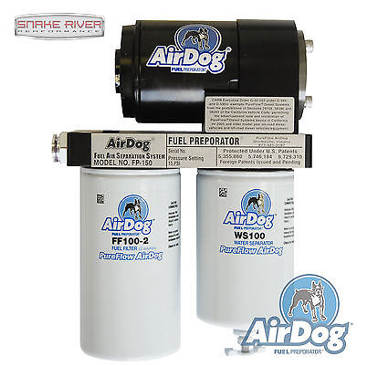 AIRDOG FUEL PUMP FILTER SYSTEM 08-10 FORD POWERSTROKE TURBO DIESEL 6.4L 150GPH - A4SPBF073