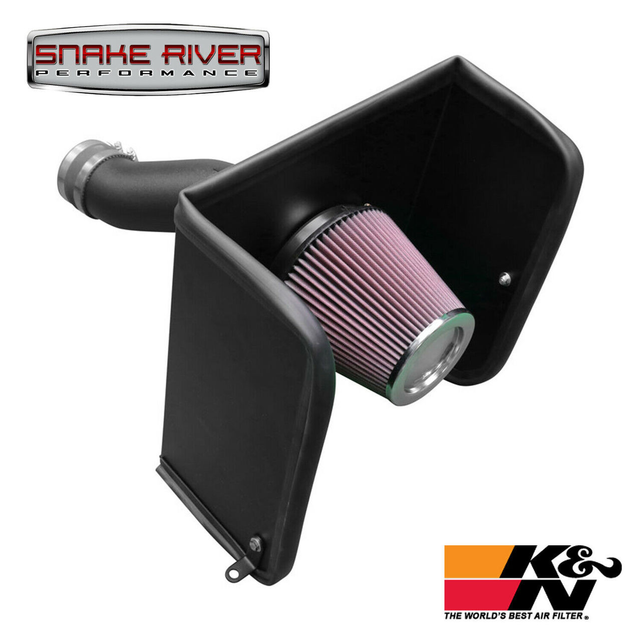 K&N COLD AIR INTAKE FOR 2017-2018 NISSAN TITAN XD 5.6L GAS 63-6020 OILED FILTER