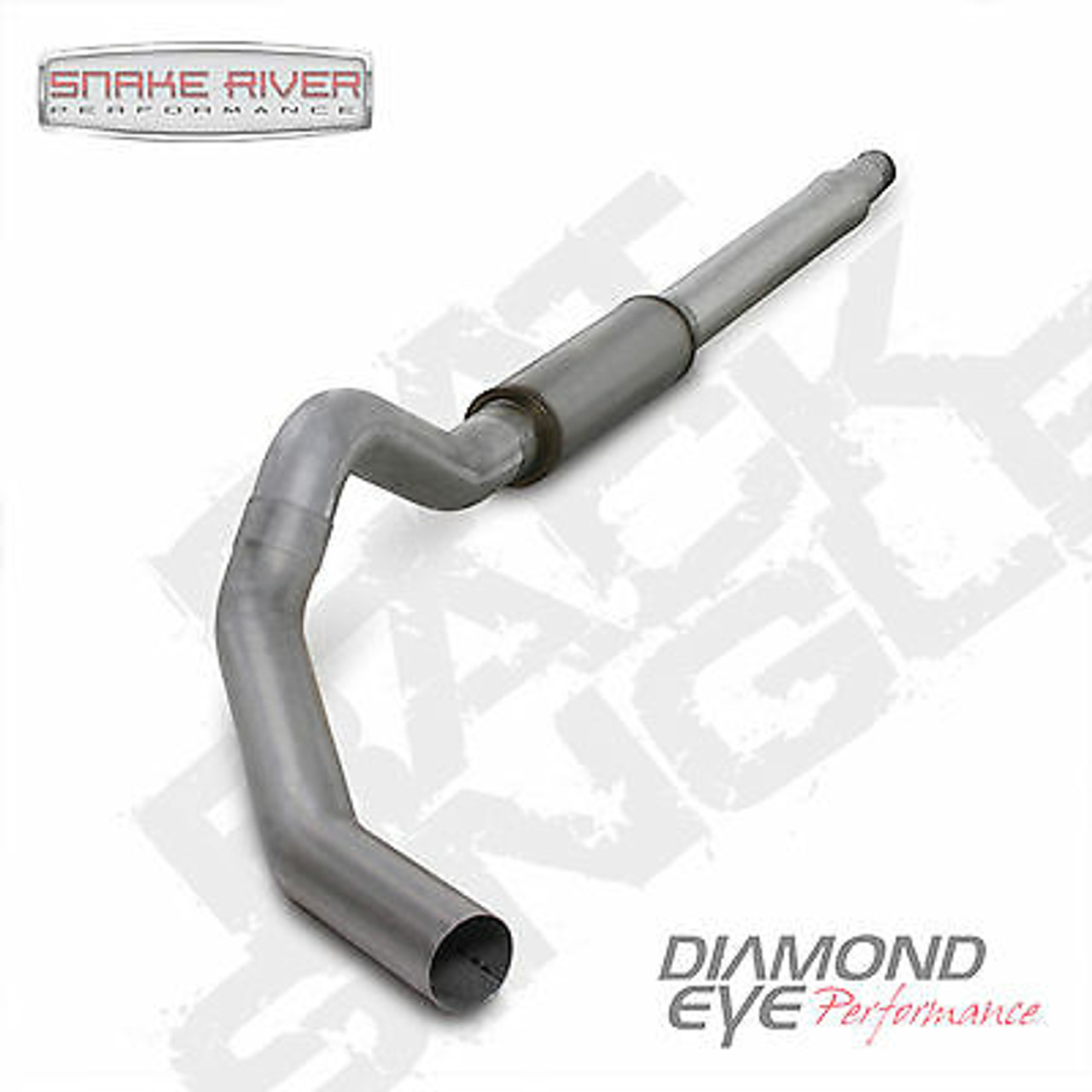 DIAMOND EYE 5" CAT BACK EXHAUST 2003-2007 FORD POWERSTROKE F250 F350 DIESEL 6.0L