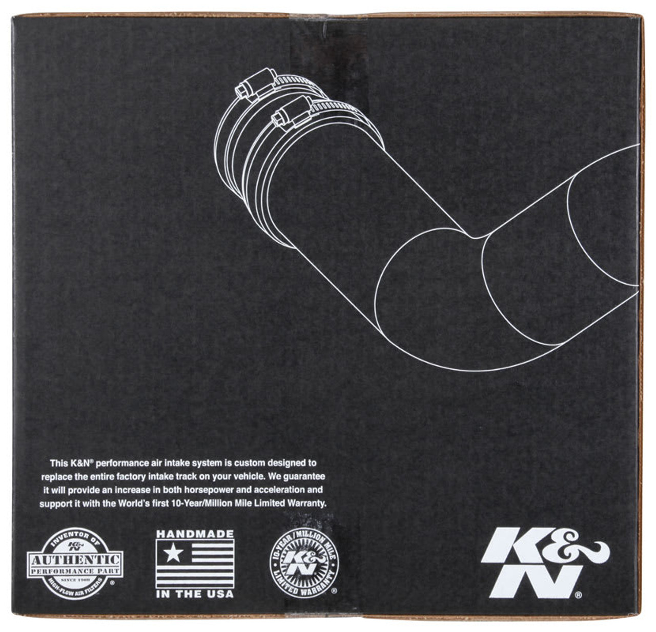 K&N COLD AIR INTAKE FOR 2016-2019 GMC SIERRA CHEVY SILVERADO 2500 3500 HD 6.0L 77-3090KTK