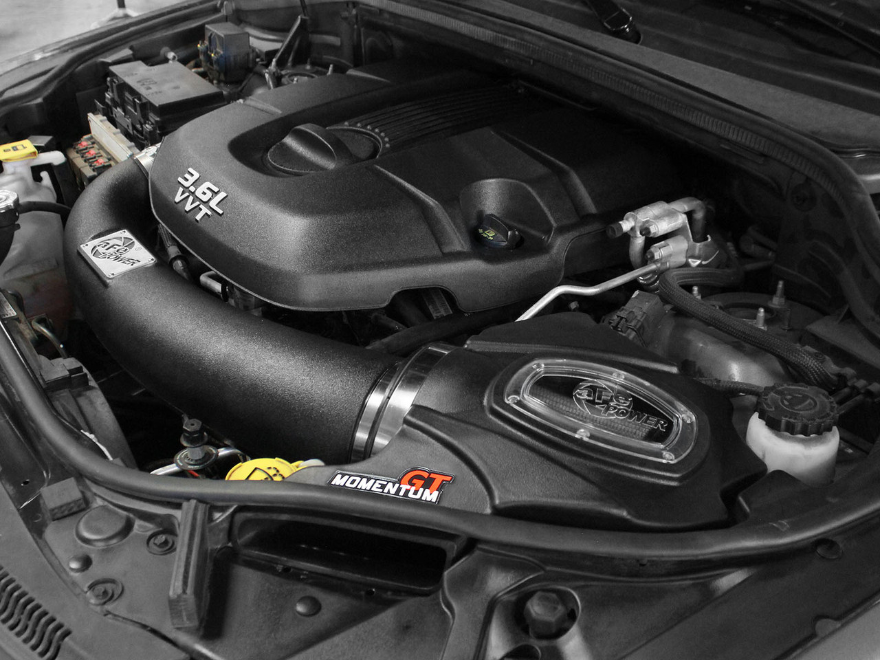 AFE Momentum Cold Air Intake DRY S For 11-15 Jeep Grand Cherokee 3.6L 51-76207