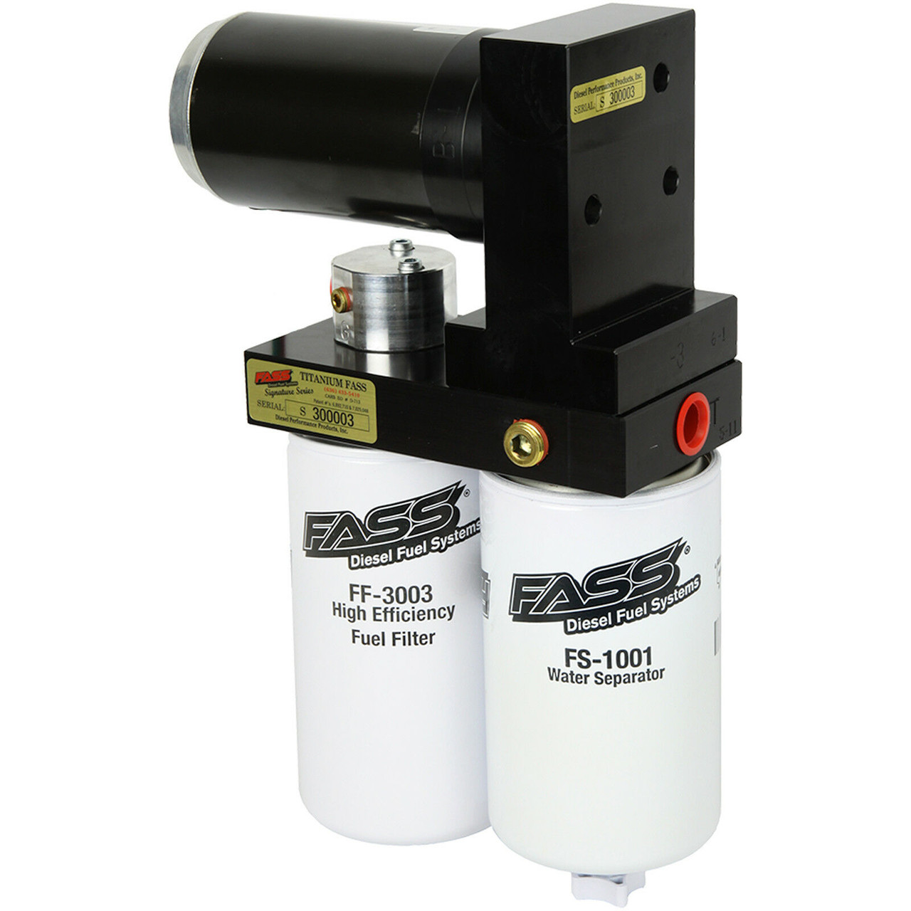 FASS FUEL PUMP TITANIUM SIGNATURE SERIES 19-20 DODGE CUMMINS DIESEL 6.7L 290 GPH