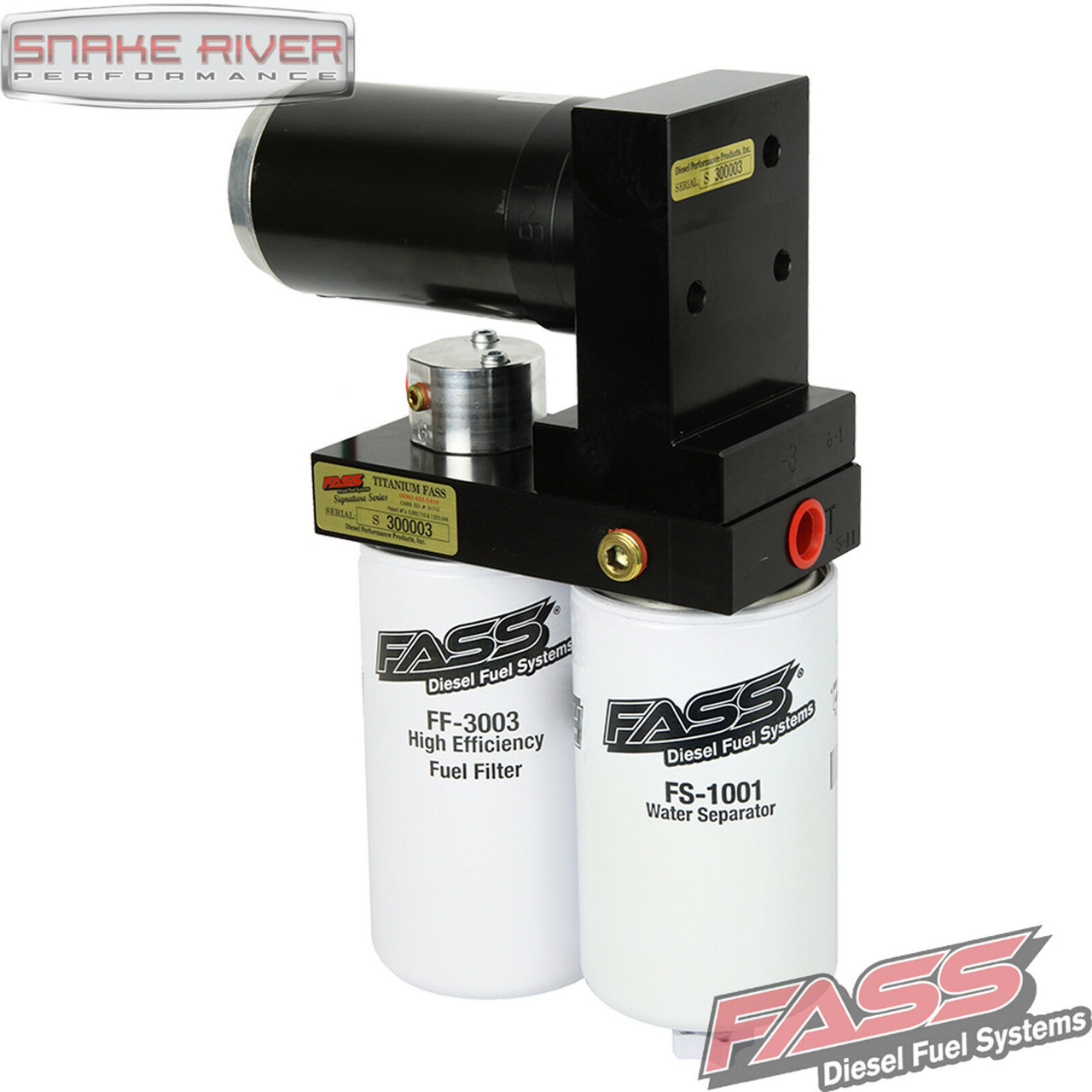 FASS FUEL PUMP TITANIUM SIGNATURE SERIES 19-20 DODGE CUMMINS DIESEL 6.7L 165GPH