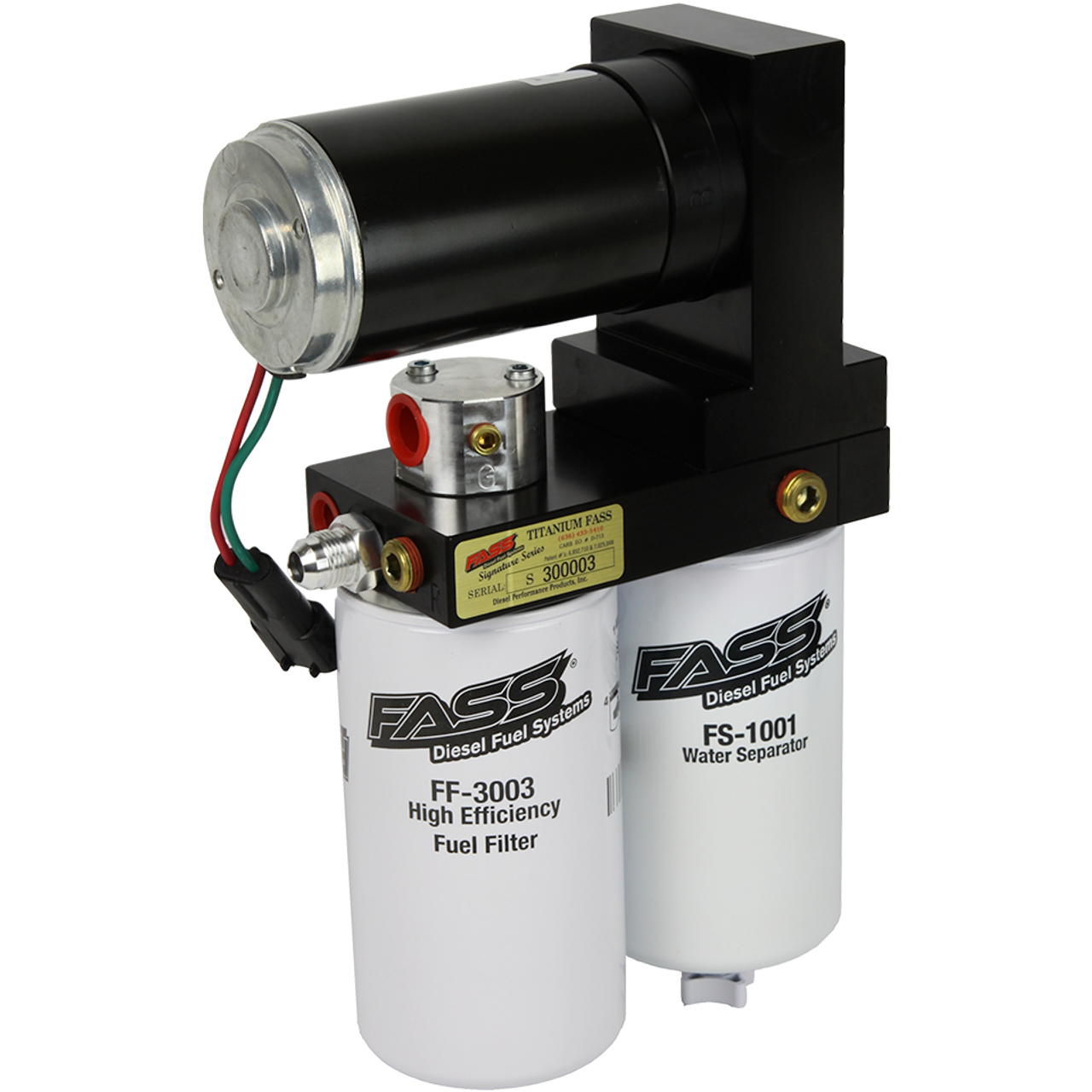 FASS FUEL PUMP TITANIUM SIGNATURE SERIES 19-20 DODGE CUMMINS DIESEL 6.7L 165GPH