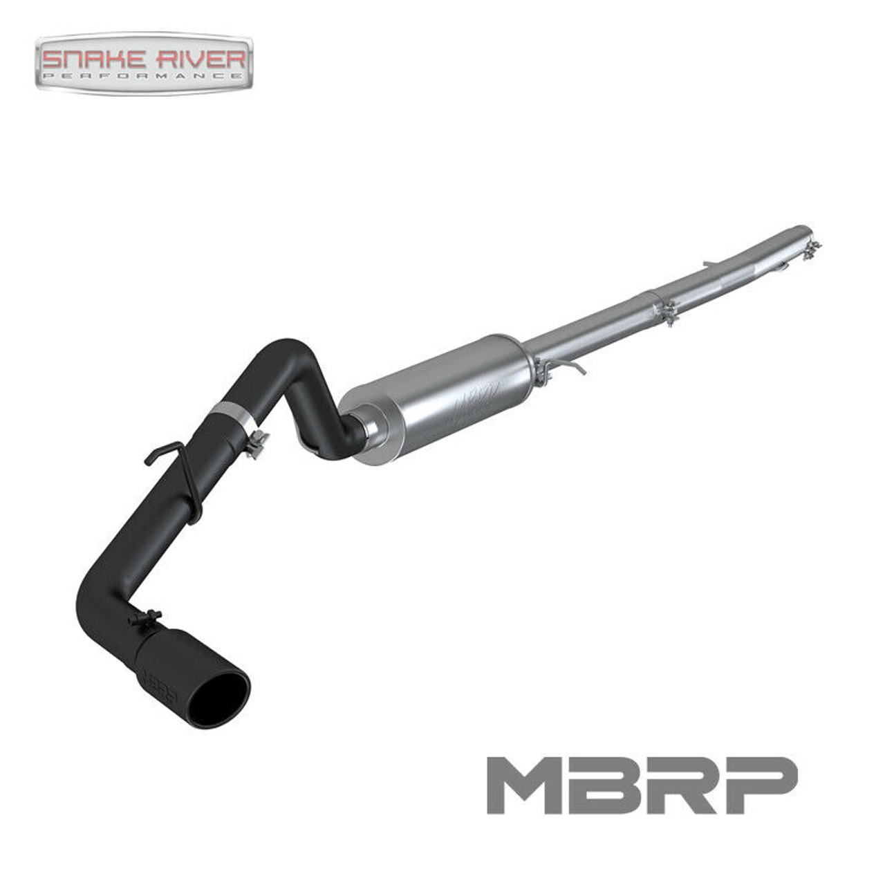 MBRP 3" BLACK EXHAUST FOR 2019-2020 FORD RANGER 2.3L ECOBOOST S5227BLK