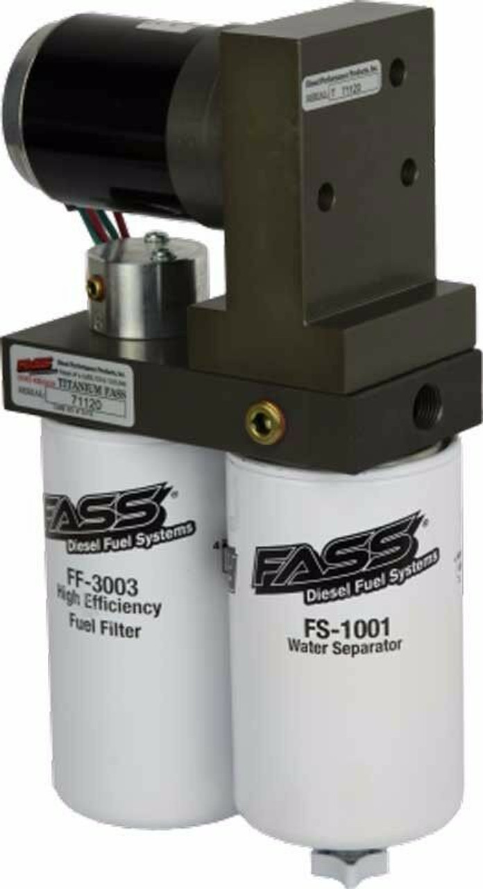 FASS FUEL PUMP TITANIUM SIGNATURE SERIES 17-19 FORD POWERSTROKE DIESEL 140 GPH