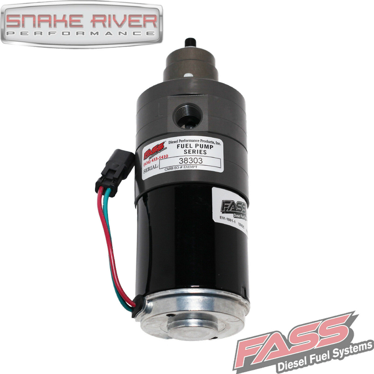 FASS ADJUSTABLE FUEL PUMP 08-10 FORD POWERSTROKE F250/F350 DIESEL 6.4L 100 GPH