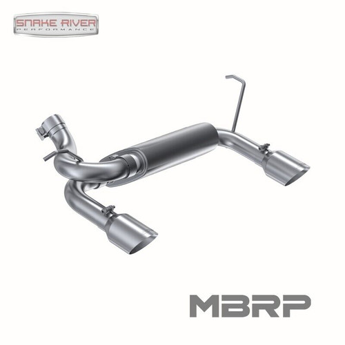 MBRP AXLE BACK EXHAUST FOR 2007-2018 JEEP WRANGLER JK 3.6L 3.8L S5528AL MBRP AXLE BACK EXHAUST FOR 2007-2018 JEEP WRANGLER JK 3.6L 3.8L S5528AL