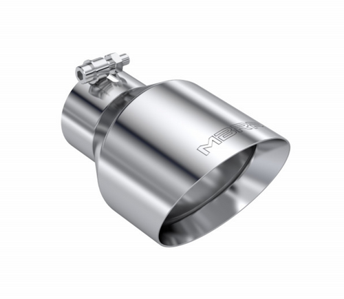MBRP T5187 Stainless Exhaust Tip 3" Inlet 5" Outlet 8" Long Angle Cut Dual Wall MBRP T5187 Stainless Exhaust Tip 3" Inlet 5" Outlet 8" Long Angle Cut Dual Wall