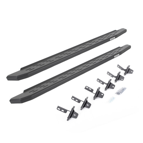 Go Rhino 69612973PC RB30 Running Boards w Brackets For 21-24 Ford Bronco 4 Door Go Rhino 69612973PC RB30 Running Boards w Brackets For 21-24 Ford Bronco 4 Door