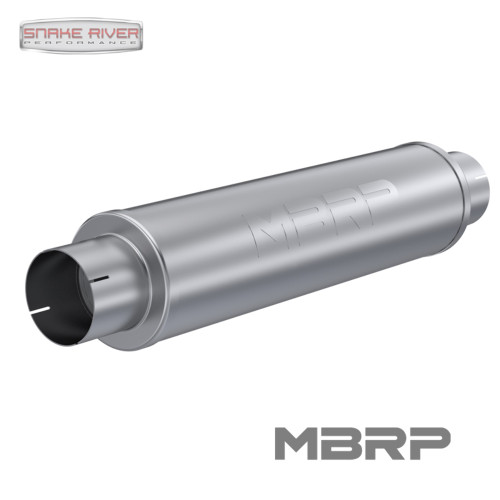 MBRP M1004S 4" Inlet Out Quiet Tone Exhaust Muffler 30" Overall Stainless Steel