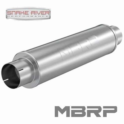 MBRP M1004 4" In/Outlet Quiet Tone Exhaust Muffler 30" Length Stainless Steel