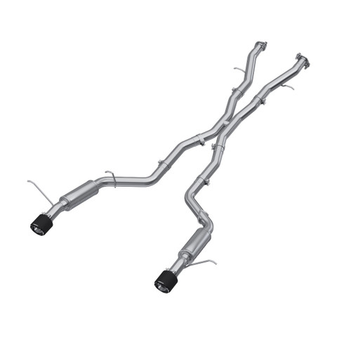 MBRP 3" Dual Rear Exit Exhaust for 18-26 Dodge Durango SRT 6.2L 6.4L Carbon Tips