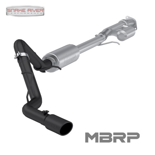 MBRP 3" Exhaust for 19-25 Chevy Silverado GMC Sierra 1500 2.7L S5019BLK Black