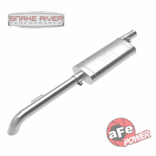 AFE Power 3" Rock Basher Cat-Back Exhaust For 20-24 Jeep Gladiator 3.6L 49-48082 AFE Power 3" Rock Basher Cat-Back Exhaust For 20-24 Jeep Gladiator 3.6L 49-48082