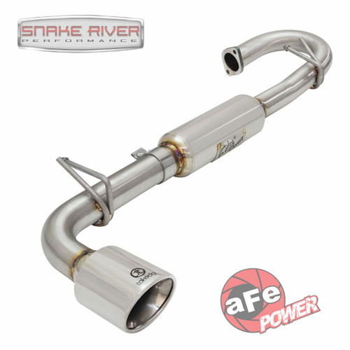 AFE 2.25 " In 2.5 " Out Axle-Back Exhaust W 4.75 " Tip For 11-16 Scion tC 2.5L AFE 2.25 " In 2.5 " Out Axle-Back Exhaust W 4.75 " Tip For 11-16 Scion tC 2.5L