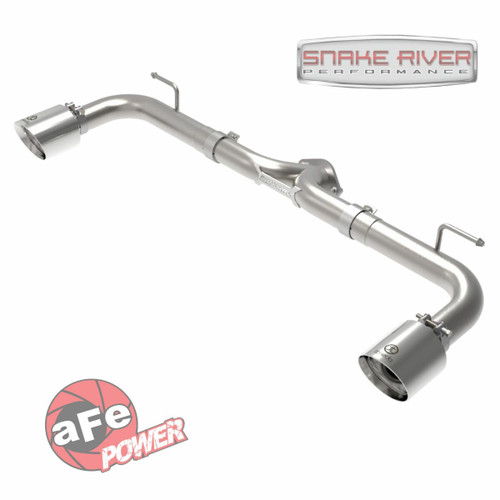 AFE 2.5" Takeda Dual Axle-Back Exhaust W 4.5" Dual Tip For 14-18 Mazda 3 2L 2.5L AFE 2.5" Takeda Dual Axle-Back Exhaust W 4.5" Dual Tip For 14-18 Mazda 3 2L 2.5L