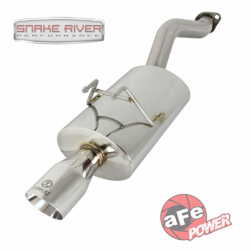 AFE 2.5" Takeda Steel Axle-Back Exhaust W 3.5" Tip For 12-15 Honda Civic 1.8L L4