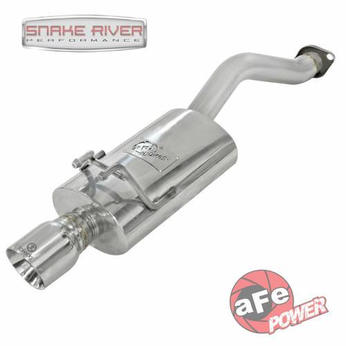 AFE Takeda 2.5" Axle-Back Exhaust W 4" Tip For 06-11 Honda Civic 1.8L 49-36610