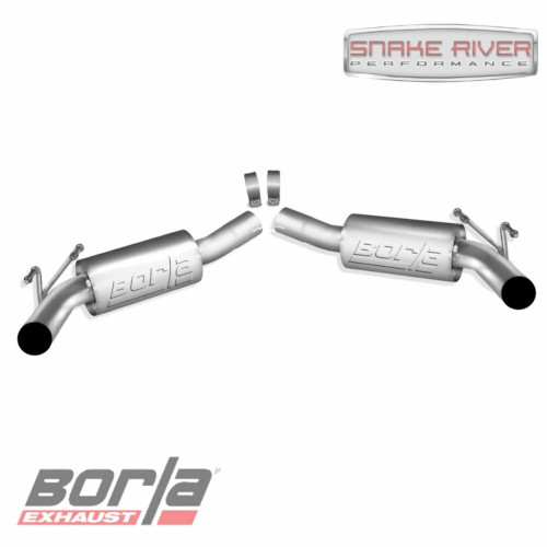 Borla ATAK Axle Back Exhaust Kit No Tip For 10-13 Chevrolet Camaro SS 6.2L 11794