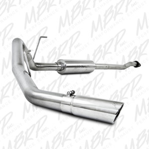 S5210409 - MBRP EXHAUST 2009-2011 FORD F150 4.6L 5.4L CAT BACK SINGLE STAINLESS STEEL CC/EC S5210409 - MBRP EXHAUST 2009-2011 FORD F150 4.6L 5.4L CAT BACK SINGLE STAINLESS STEEL CC/EC