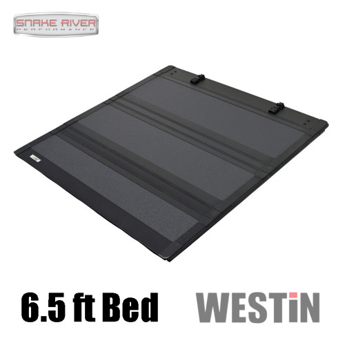 Westin 19-46365 Hard Tri Fold Tonneau Cover for 2015-2025 Ford F150 6.5' Bed