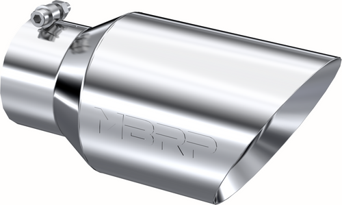 T5072 - MBRP STAINLESS STEEL EXHAUST TIP 6" DUAL WALL ANGLED 4" INLET 12" LENGTH T5072 - MBRP STAINLESS STEEL EXHAUST TIP 6" DUAL WALL ANGLED 4" INLET 12" LENGTH