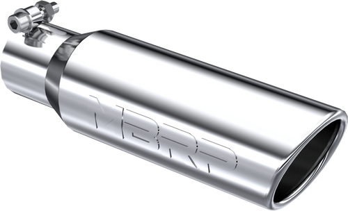 T5113 - MBRP EXHAUST TIP 2.5" INLET 3.5" OUTLET 12" LENGTH ANGLE ROLLED STAINLESS T5113 - MBRP EXHAUST TIP 2.5" INLET 3.5" OUTLET 12" LENGTH ANGLE ROLLED STAINLESS