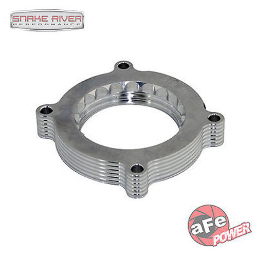 46-33010 - AFE SILVER BULLET THROTTLE BODY SPACER FOR 2011-2014 FORD F150 MUSTANG GT 5.0L 46-33010 - AFE SILVER BULLET THROTTLE BODY SPACER FOR 2011-2014 FORD F150 MUSTANG GT 5.0L