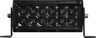 Rigid Industries 106213BLK -  MIDNIGHT EDITION E-SERIES HYBRID SPOT 6" LED LIGHT BAR BLACKOUT 106213BLK