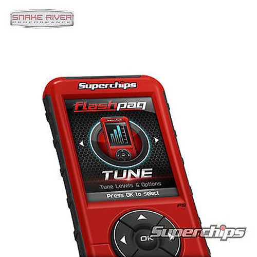 3845 - SUPERCHIPS FLASHPAQ F5 TUNER FOR 98-14 DODGE RAM GAS