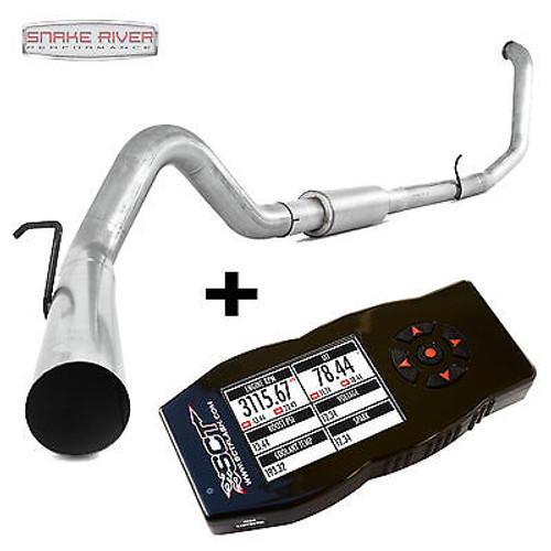 MBRP 4" EXHAUST WITH MUFFLER SCT X4 TUNER 99-03 FORD POWERSTROKE DIESEL