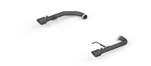 S7276BLK - MBRP 2.5" AXLE BACK 15-17 FORD MUSTANG GT TIP MUFFLER DELETE STRIGHT PIPE BLACK