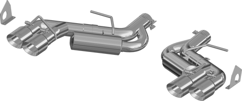 MBRP DUAL EXHAUST 2016-2019 CHEVY CAMARO 6.2L AXLE BACK 6 SPEED STAINLESS STEEL