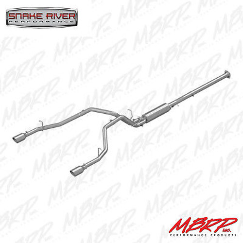 MBRP DUAL EXHAUST 2019 DODGE RAM 1500 HEMI 5.7L REAR EXIT ALUMINIZED S5152AL