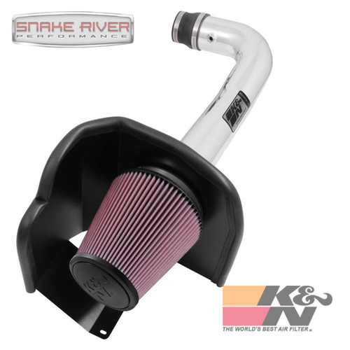 K&N COLD AIR INTAKE FOR 14-18 CHEVY SILVERADO GMC SIERRA 1500 4.3L POLISHED TUBE