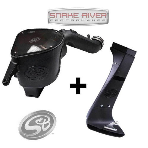 S&B SCOOP & DRY COLD AIR INTAKE FILTER FOR 10-12 DODGE RAM CUMMINS DIESEL 6.7L - AS-1002 75-5092D