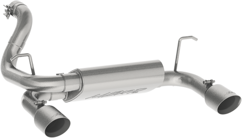 MBRP DUAL EXHAUST FOR 18-20 JEEP WRANGLER JL 3.6L REAR EXIT AXLE BACK ALUMINIZED MBRP DUAL EXHAUST FOR 18-20 JEEP WRANGLER JL 3.6L REAR EXIT AXLE BACK ALUMINIZED
