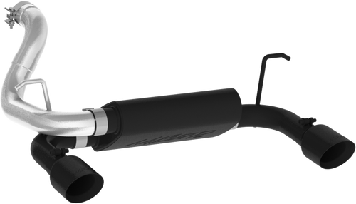 MBRP DUAL EXHAUST FOR 2018-2020 JEEP WRANGLER JL 3.6L REAR EXIT AXLE BACK BLACK MBRP DUAL EXHAUST FOR 2018-2020 JEEP WRANGLER JL 3.6L REAR EXIT AXLE BACK BLACK