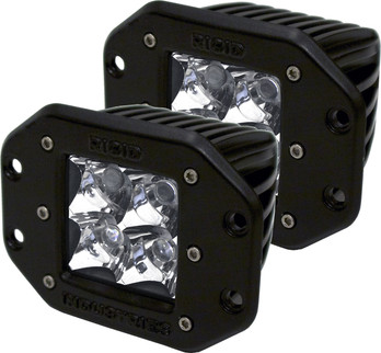 RIGID INDUSTRIES FLUSH MOUNT D-SERIES DUALLY HYBRID