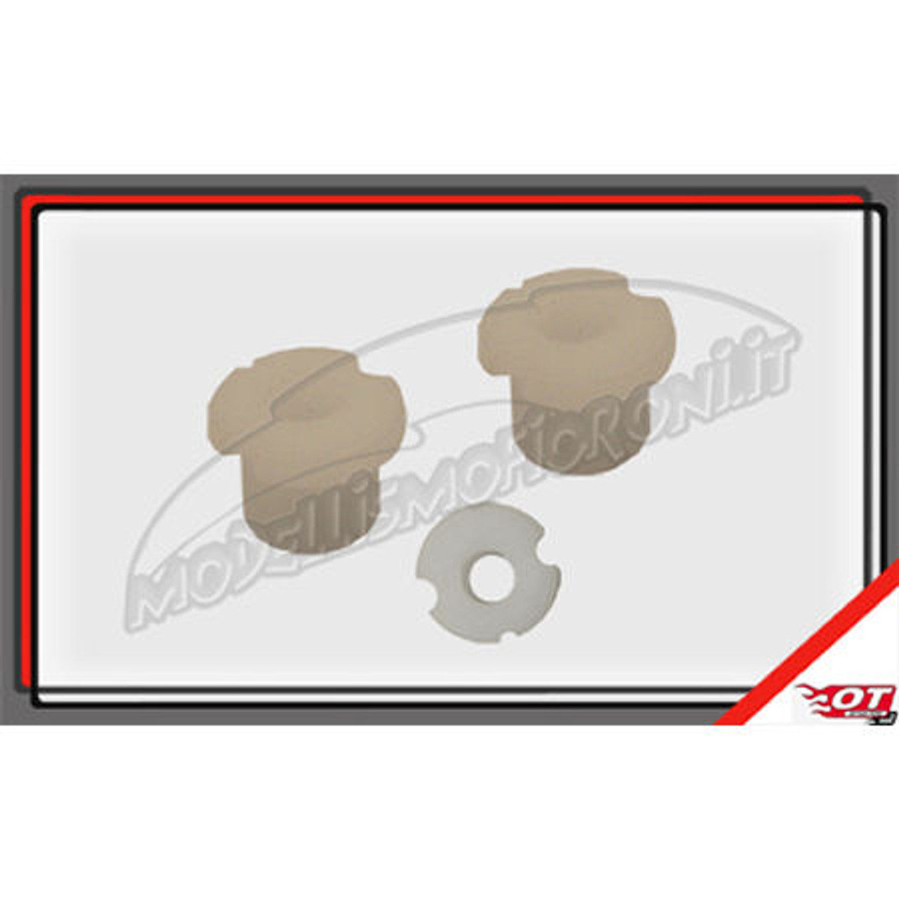 Fioroni FIO-OT-UR604/C Mugen MBX5/MBX6 Adjustable Rear Toe Inserts