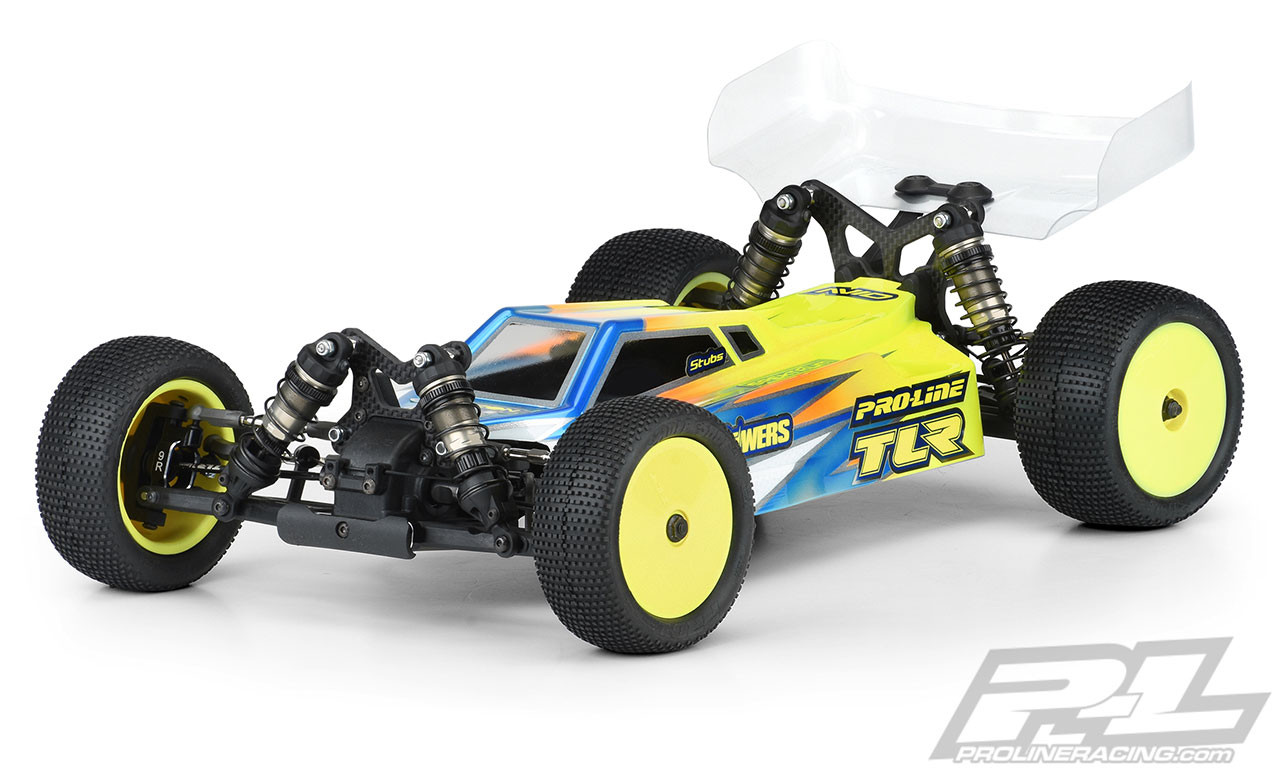 Pro-Line TLR 22X-4 Axis 4WD 1/10 Buggy Body (Clear) (Light Weight