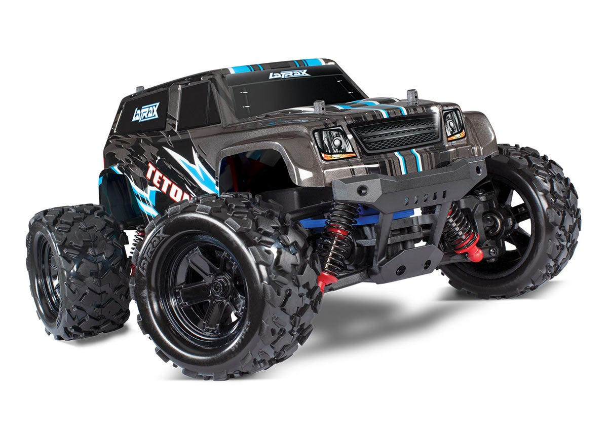 Traxxas LaTrax Teton 1/18 4WD RTR Monster Truck (Black) w/2.4GHz