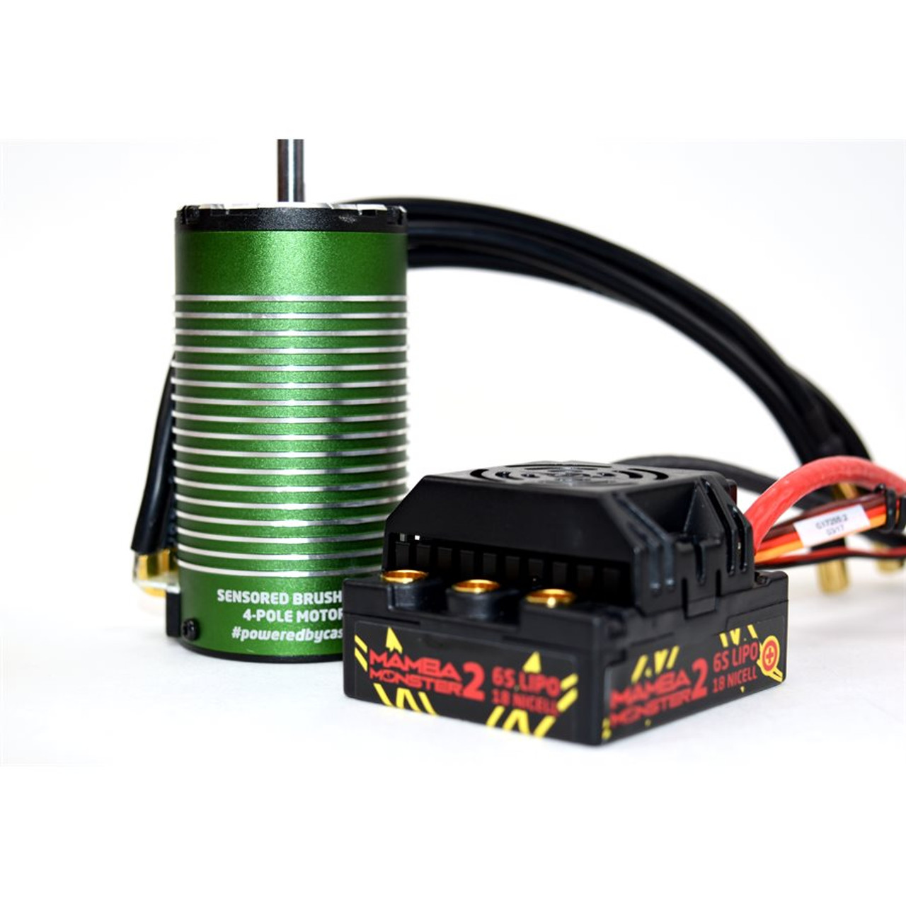 Castle Creations Mamba Monster 2 Waterproof 1/8 Scale Brushless Combo  w/1515 Sensored Motor (2200Kv) (CSE010-0108-03)