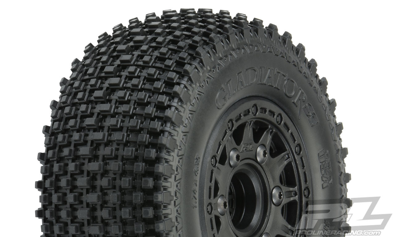 トライゴン　ティラニッド Pro-Line Gladiator Short Course Pre-Mounted Tires w/Raid 6x30